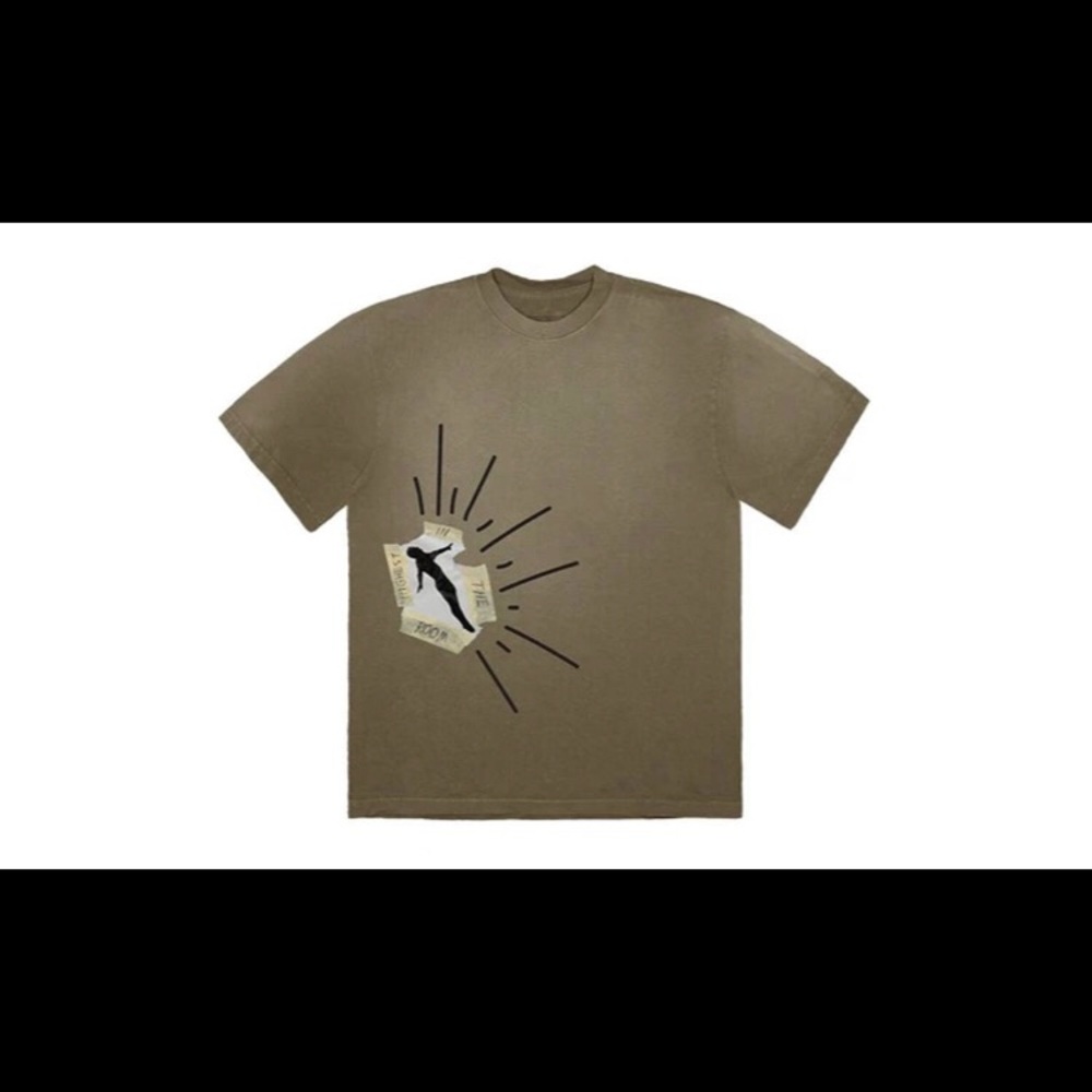 Travis Scott Highest in The Room Olive shirt M DS